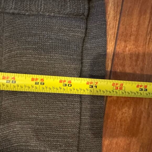 Free People Slub Highway Knit Zip-Up Vest In Olive Green Size Small - Picture 8 of 9